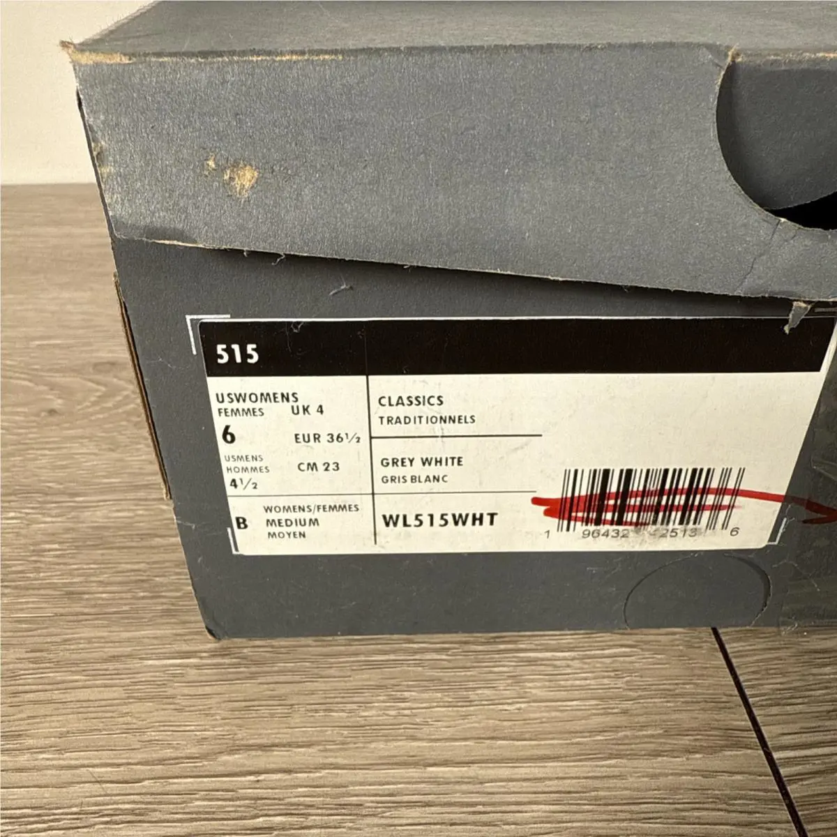New Balance shoes - New Balance 515 - WL515WHT - Gray 0