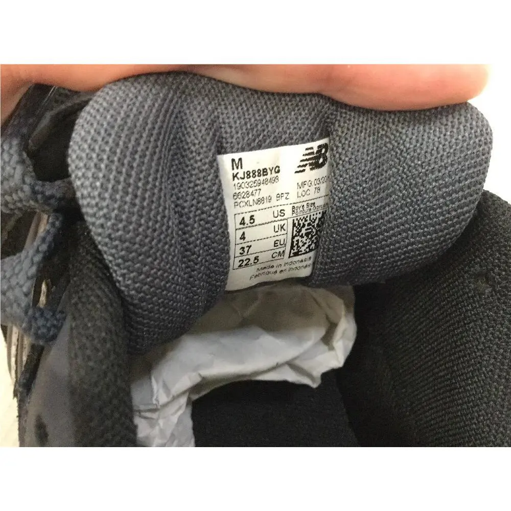 New Balance shoes - Black Gray (UPC: 190325948498) 5