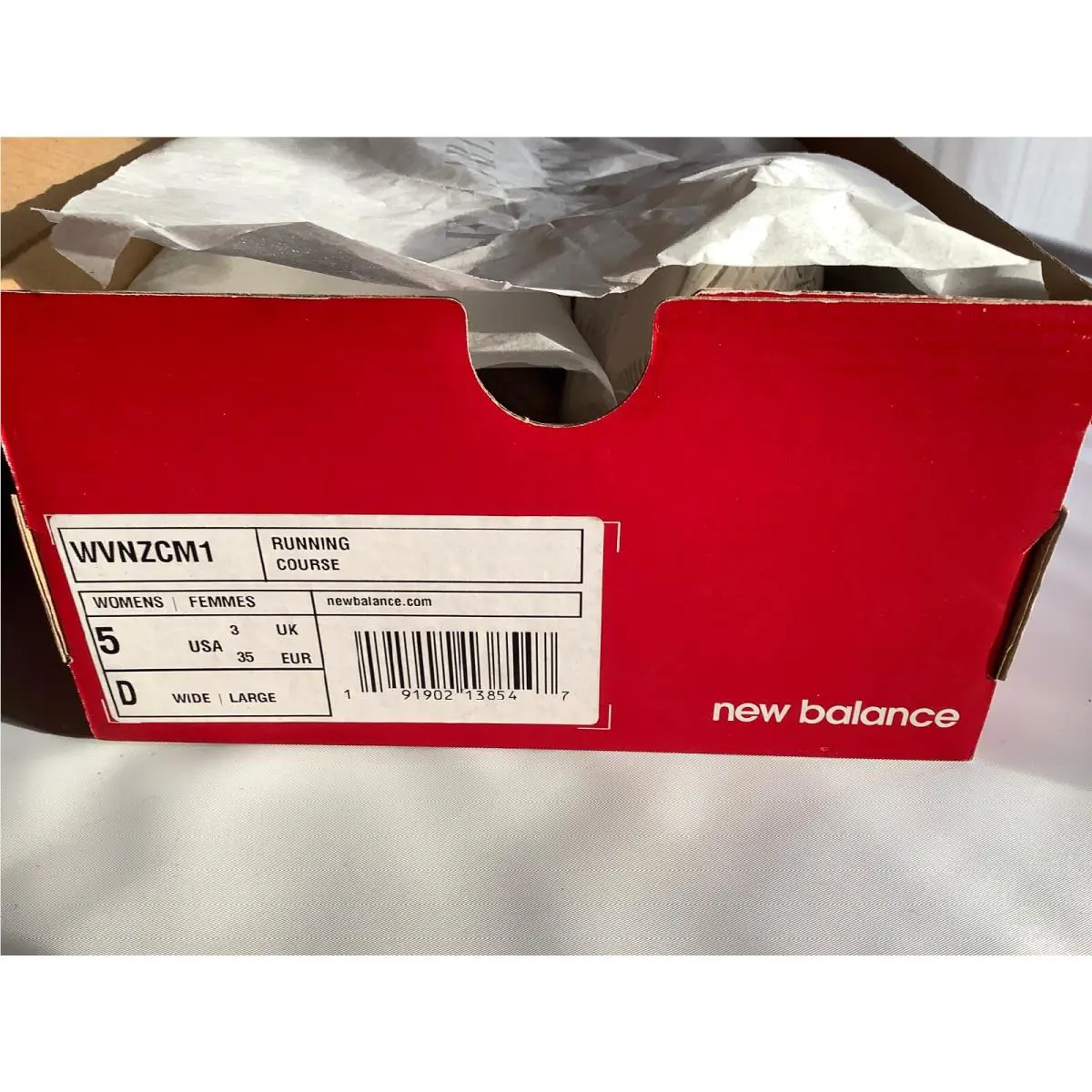New Balance shoes - New Balance Fresh Foam Zante - WVNZCM1-121-5 US - Moonbeam (UPC: 0191902138547) 7