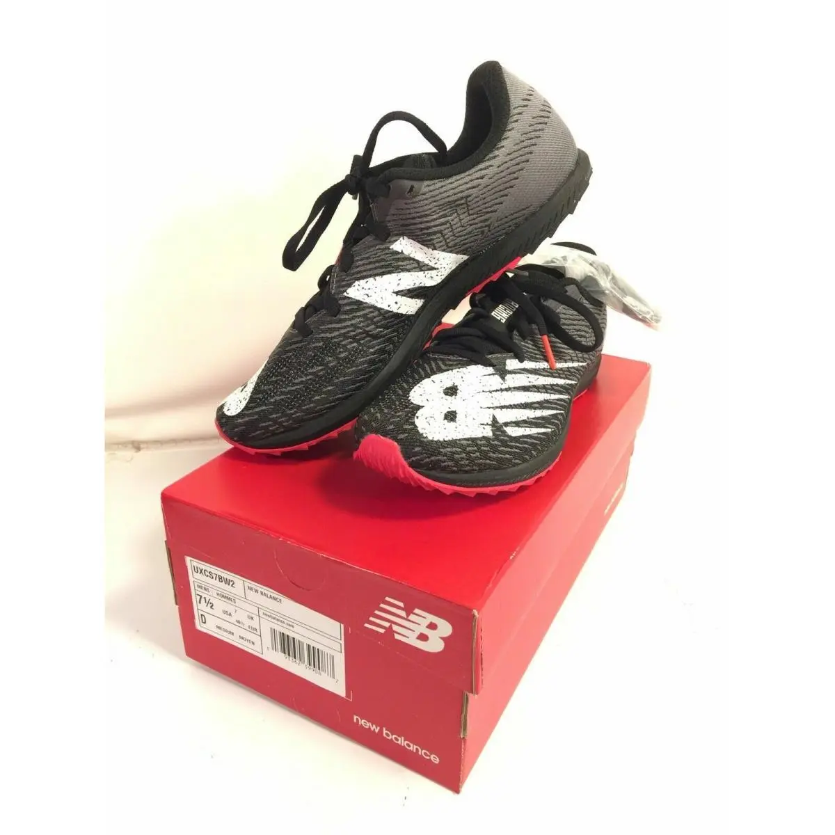 New Balance XG Seven Mens NB 7.5 D Medium Cross Country Spike Cleats Women 9.5