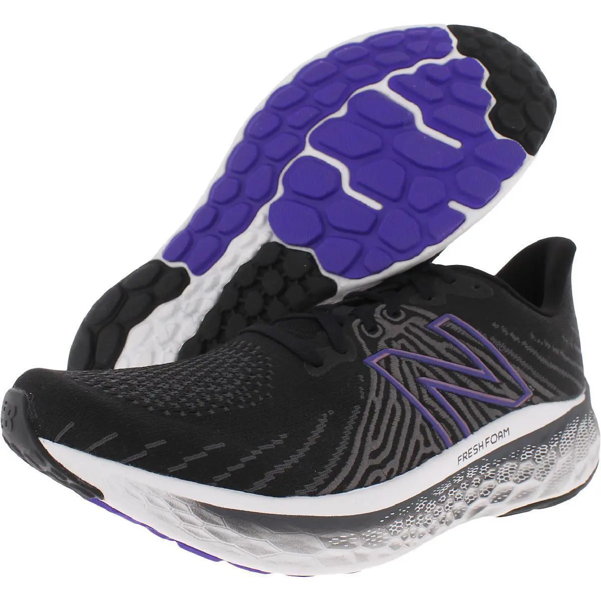 New Balance shoes - New Balance Fresh Foam Vongo - MVNGOBW5 - Black/Deep Violet 0