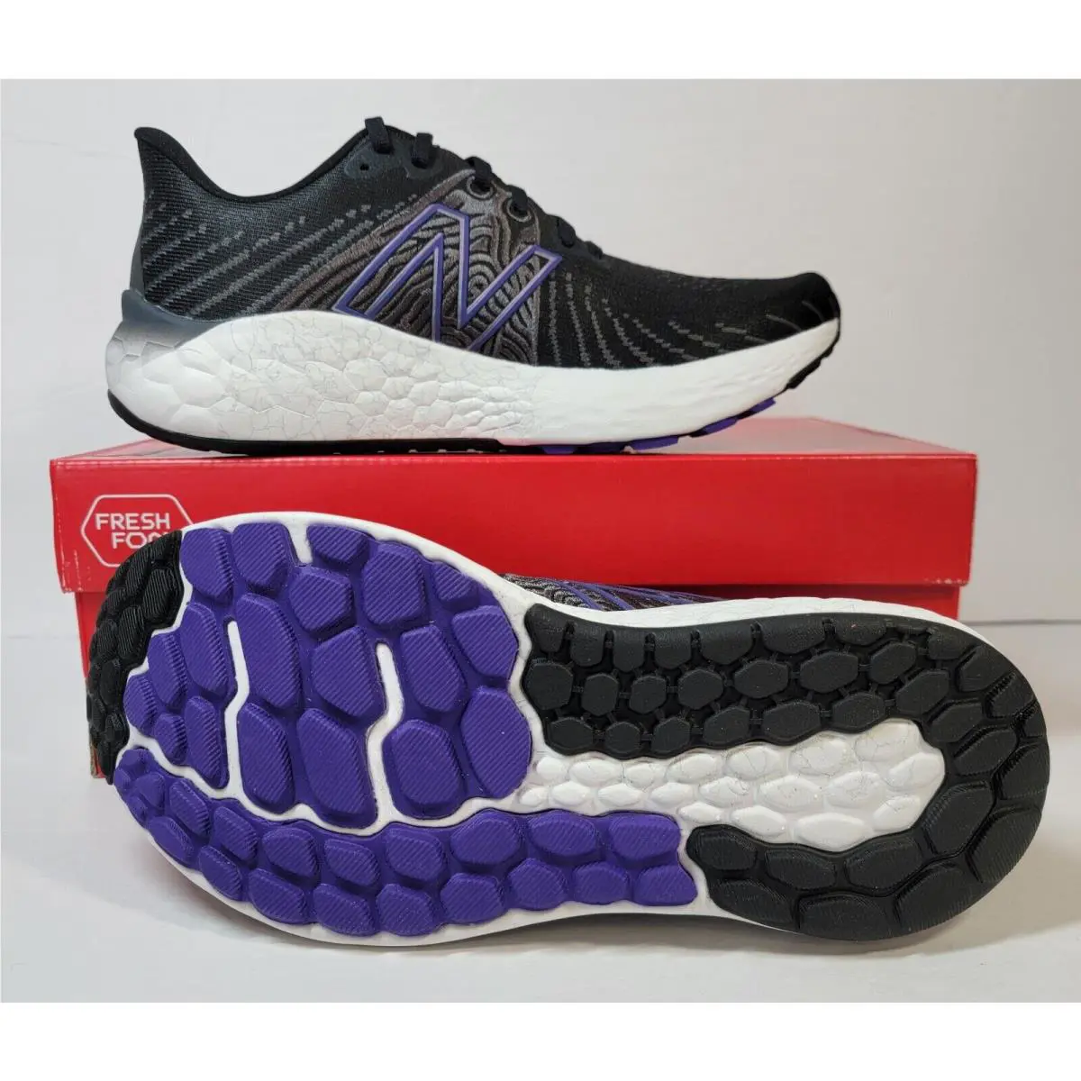 New Balance shoes - New Balance Fresh Foam Vongo - MVNGOBW5 - Black/Deep Violet 2