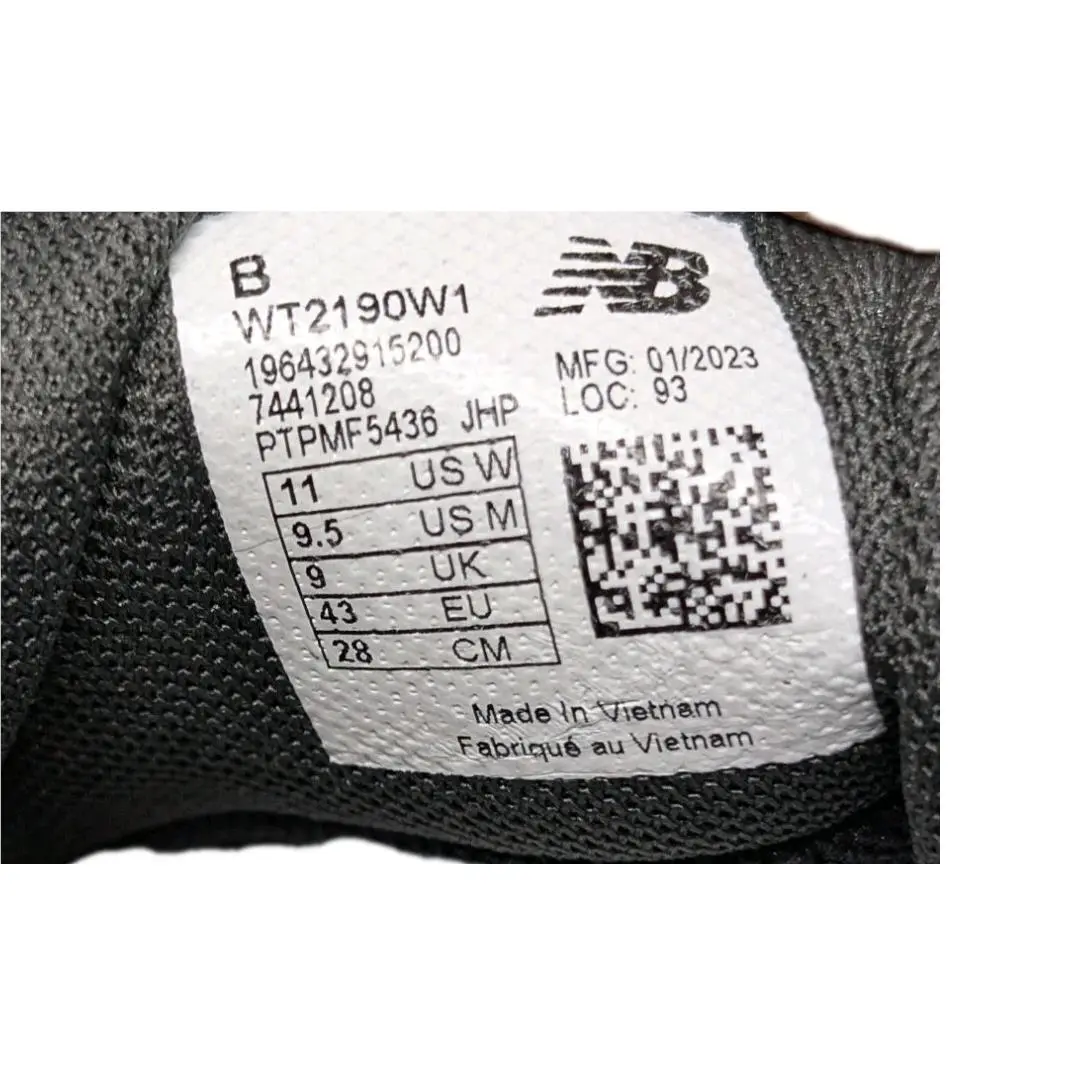 New Balance shoes - New Balance FuelCell 2190 - FuelCell - WT2190W1 - Black 9