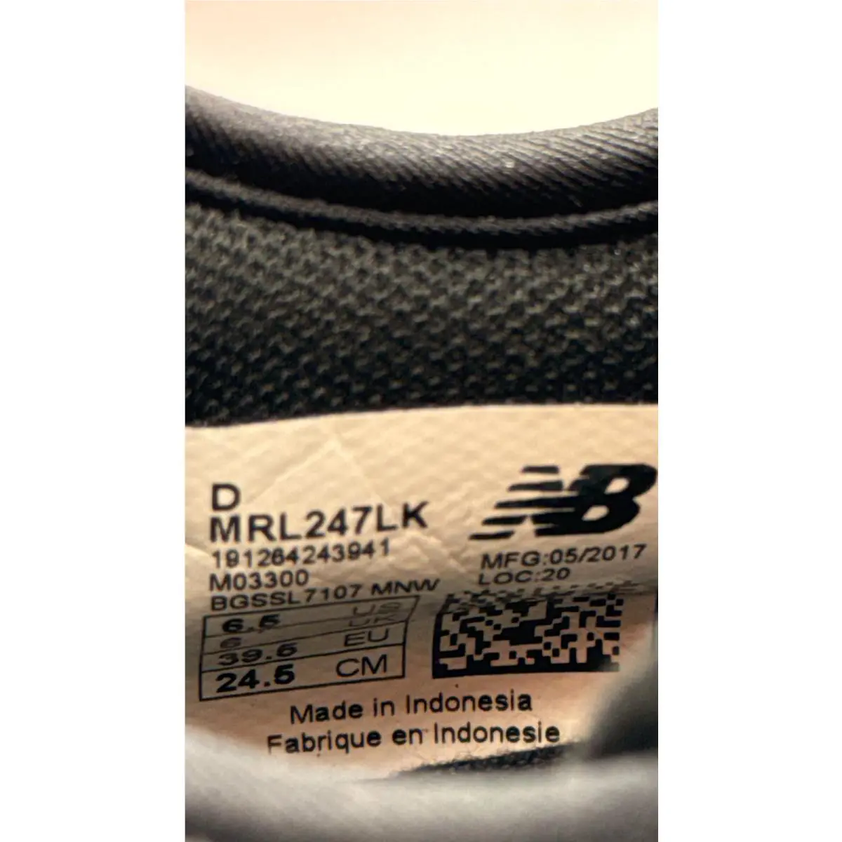 New Balance shoes - New Balance 247 - MRL247LK - Black 3