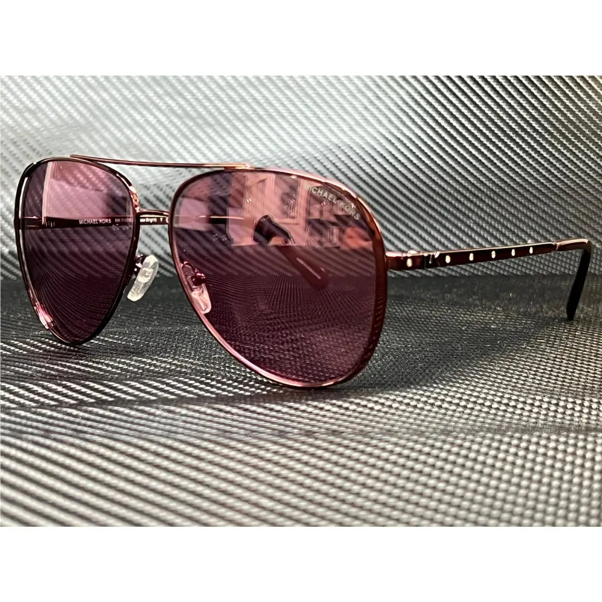 Michael Kors MK1101B 1015AK Cordovan Pilot 60 mm Women`s Sunglasses