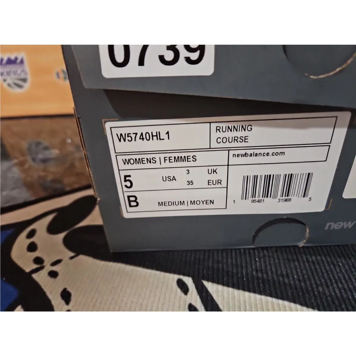 New Balance shoes - New Balance 57/40 - W5740HL1 - Black (UPC: 195481319991) 1