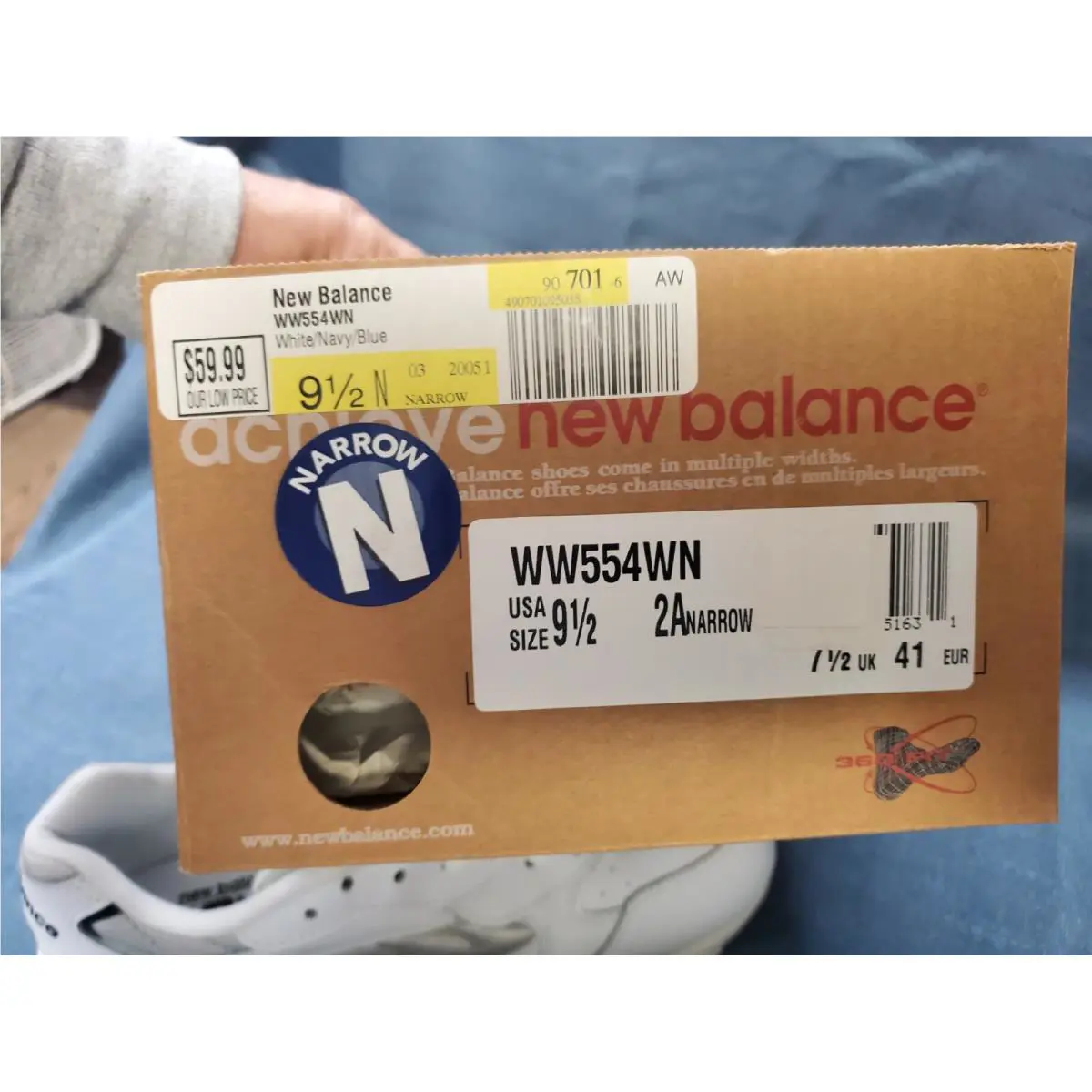 New Balance shoes - New Balance 554 - WW554WN - White 6