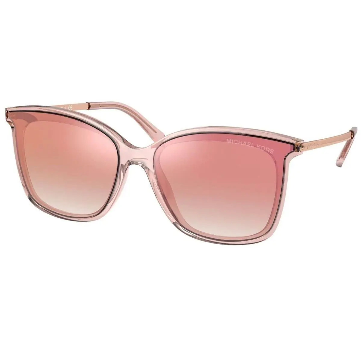 Michael Kors 0MK2079U 31756F Pink Transparent/pink Gradient Mirror Sunglasses