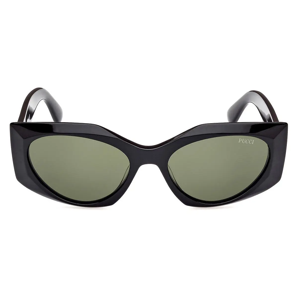 Emilio Pucci EP0216 Sunglasses Women Shiny Black 55mm