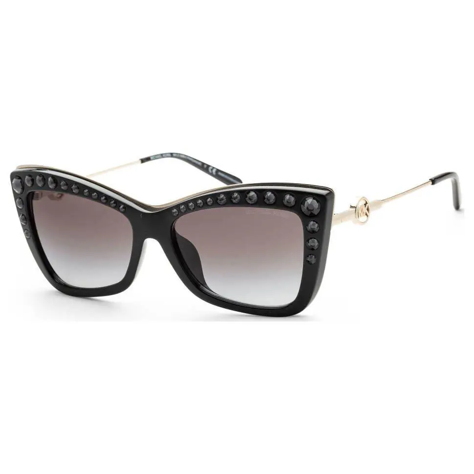 Michael Kors Women`s Black Cat-eye Sunglasses MK2128B-33328G 55