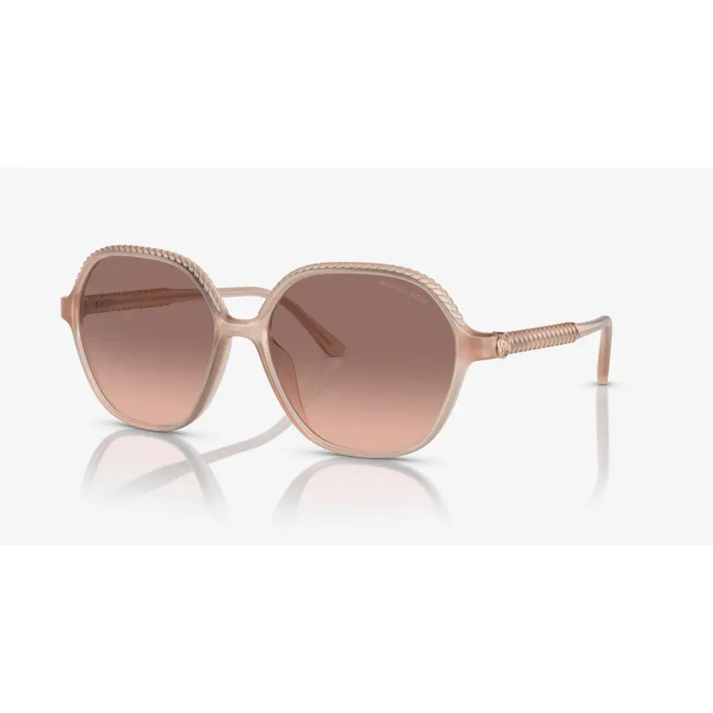 Michael Kors MK2186U 344913 Bali Milky Pink Brown Pink 58 mm Women`s Sunglasses