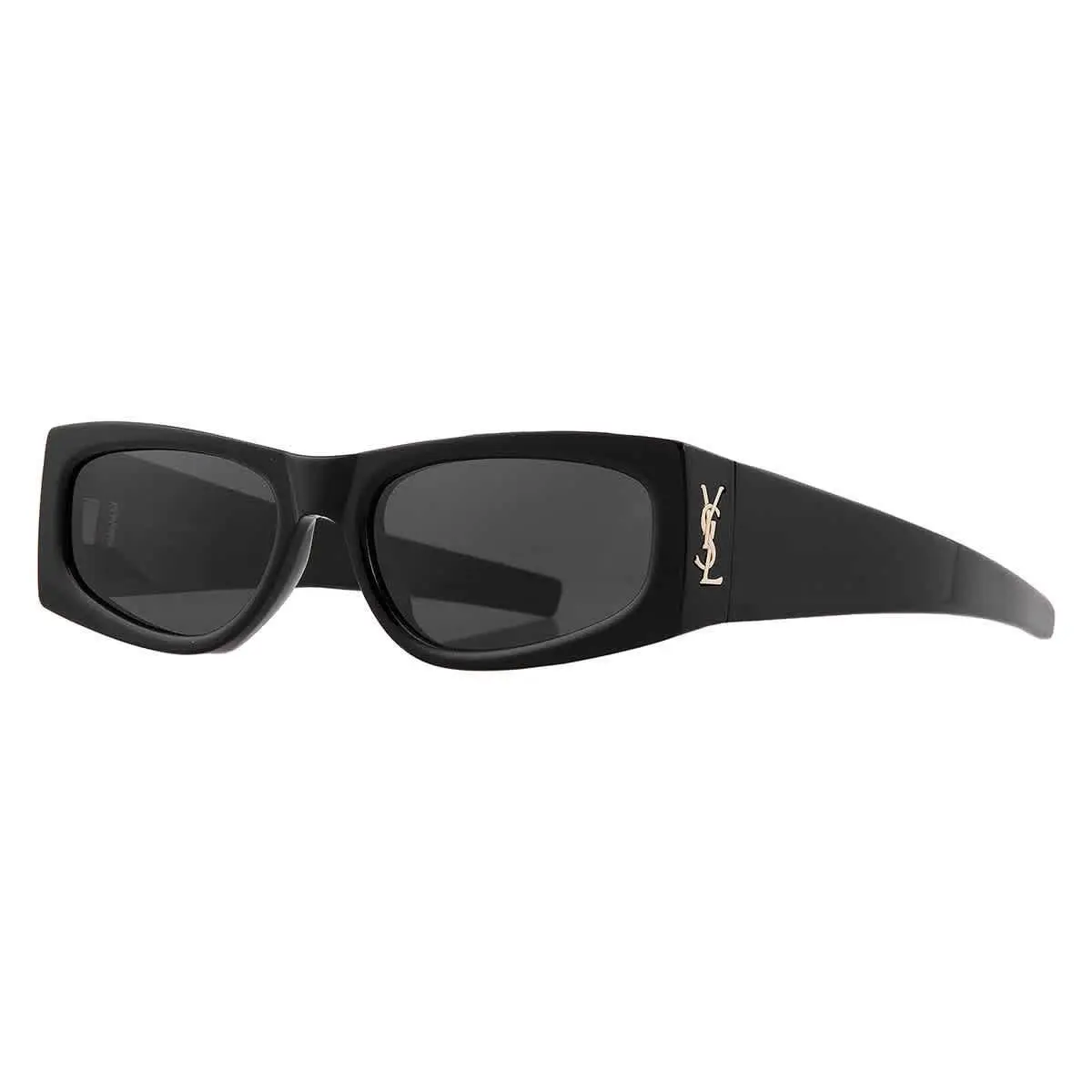 Saint Laurent Black Rectangular Ladies Sunglasses SL M140 001 56 SL M140 001 56 by Yves Saint Laurent