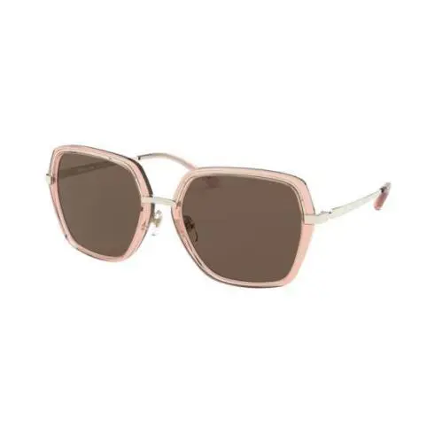 Michael Kors Women`s Gold Brown Square Sunglasses MK1075-101473