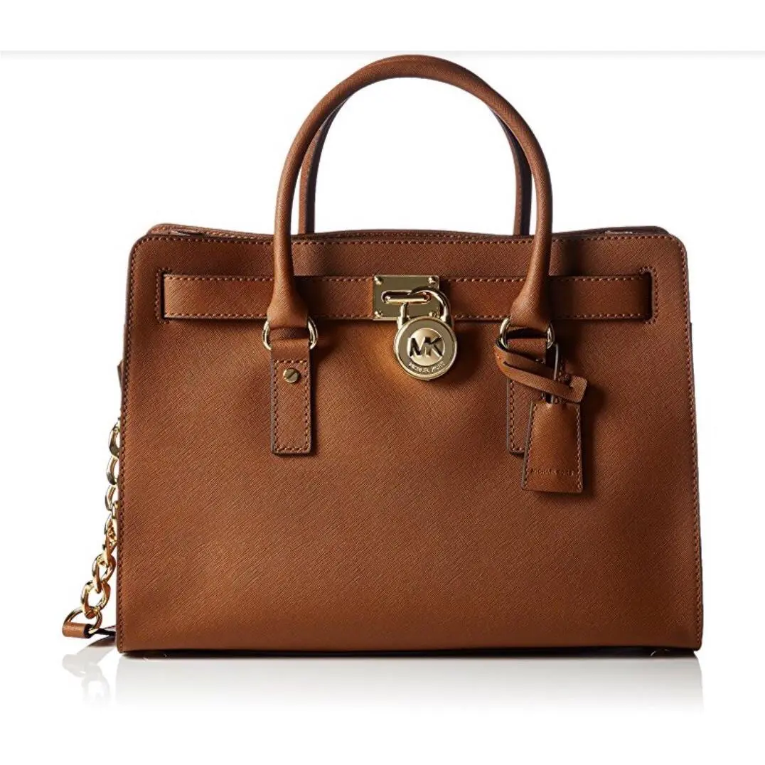 Michael Kors Hamilton Large Saffiano Leather NS Satchel Luggage