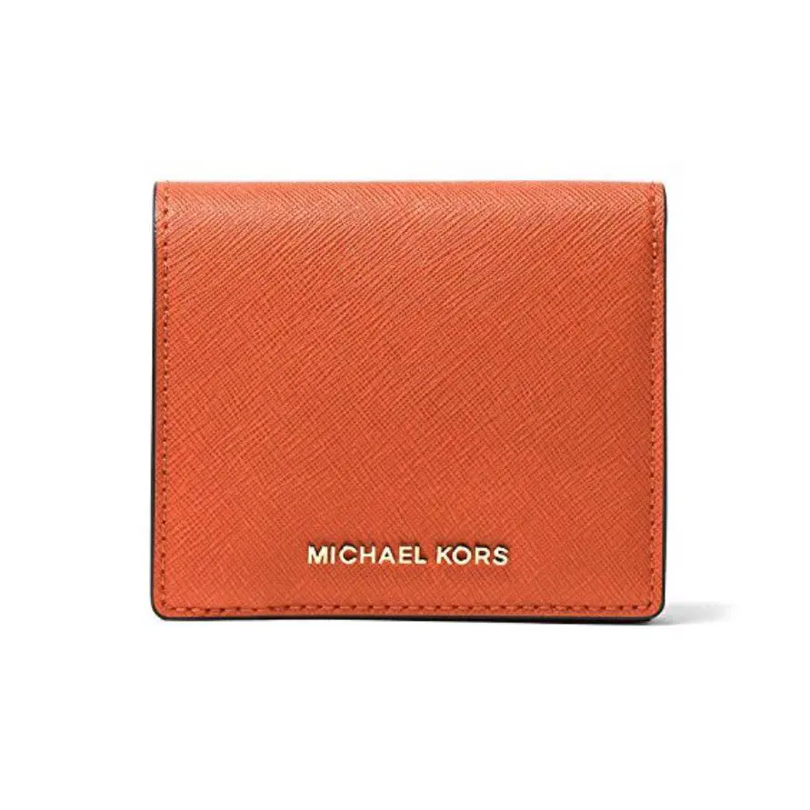 Kors Women`s Jet Set Carry All Card Case Orange