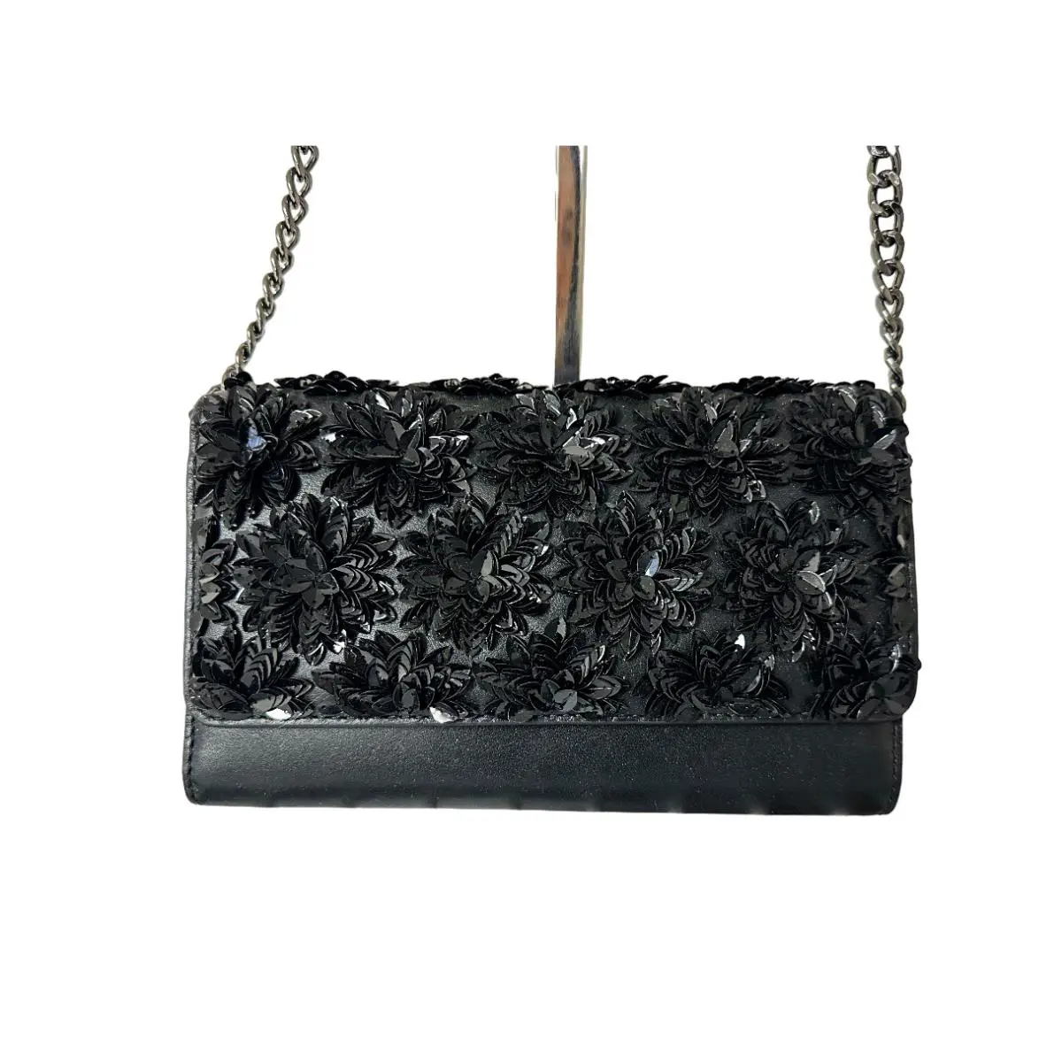 Michael Kors Flora Burst XL Wallet ON A Chain Crossbody Bag Retail