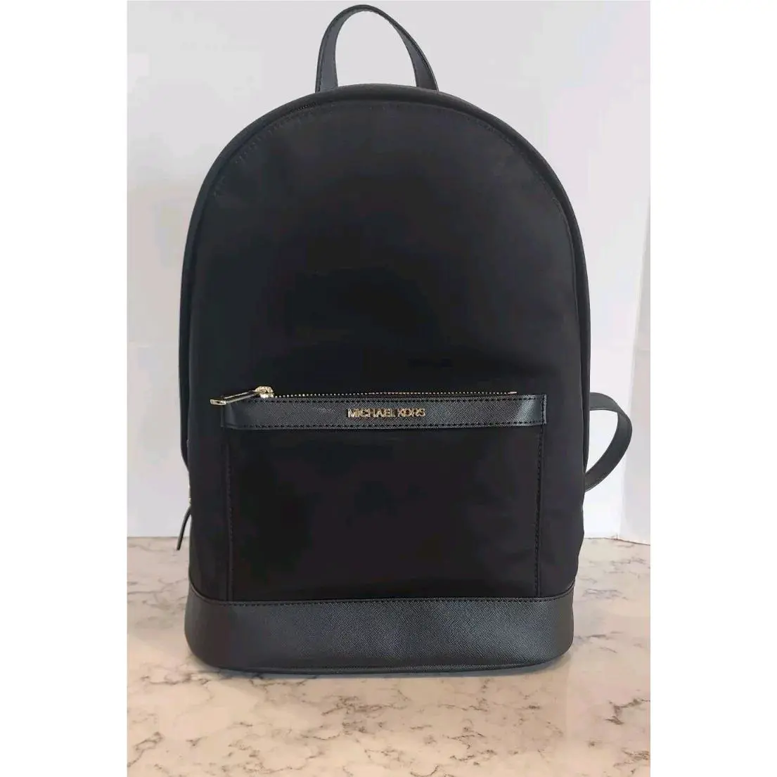Michael Kors Morgan Medium Nylon Backpack Black