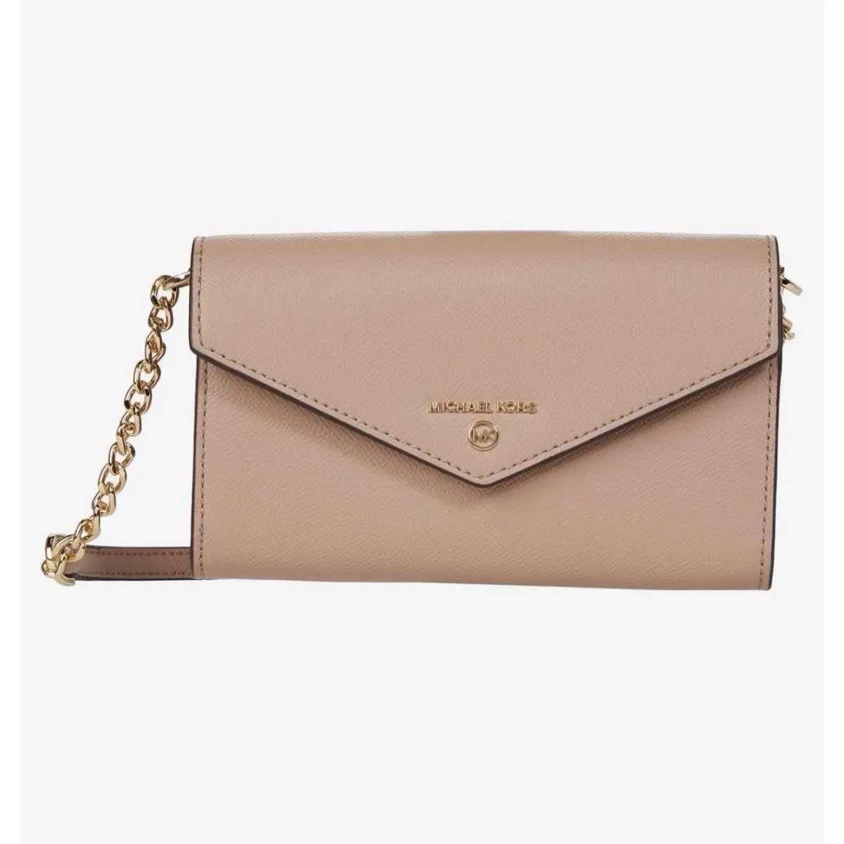 Michael Kors Jet Set Charm Large Envelope Phone Crossbody Fawn