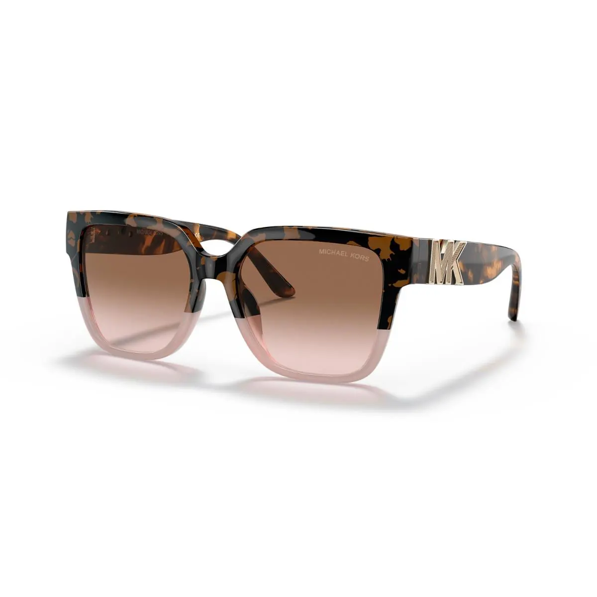 Michael Kors - Michael Kors - MK2170U Karlie - Dark Tort/pink W/brown - Frame: DARK TORTOISE, Lens: PINK WITH BROWN