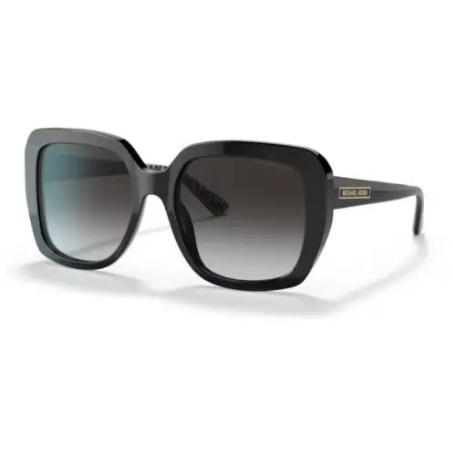 Michael Kors MK2140 Manhasset Black/grey Gradient Sunglasses - Black/Grey Gradient, Frame: Black, Lens: Gray