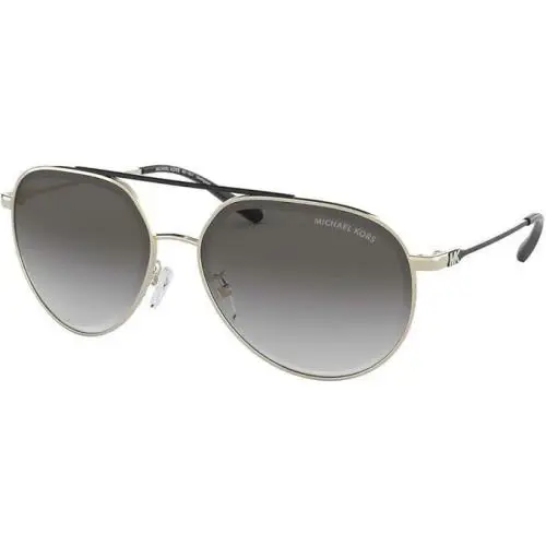 Michael Kors Women`s Sunglasses MK1041-101411 Shiny Pale Gold/ink Solid
