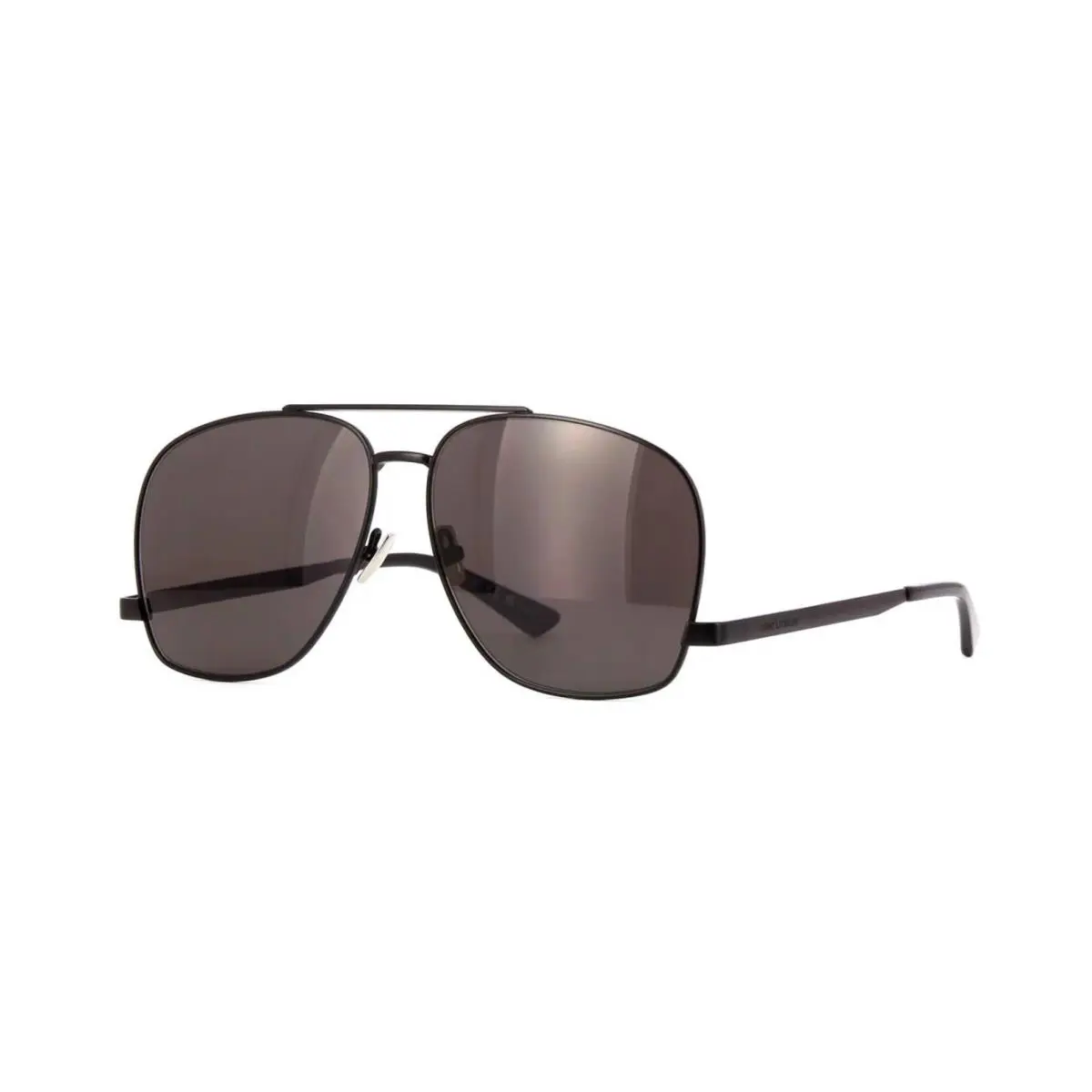 Saint Laurent SL 653 Leon Black/dark Grey 002 Sunglasses - Frame: Black, Lens: Dark Grey