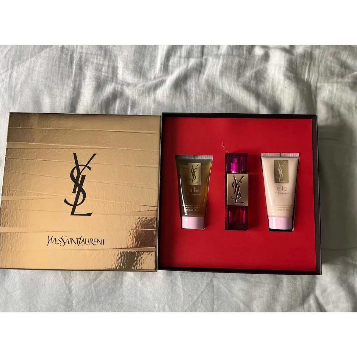 Elle 3 Piece Gift Set Eau DE Parfum Spray 50ML NIB-YSL14041 by Yves Saint Laurent