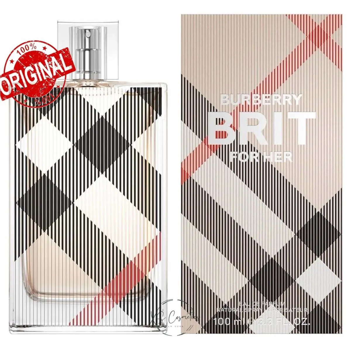 Yves Saint Laurent Burberry Brit For Her Eau DE Parfum 3.4oz/100ml Spray For Women -new