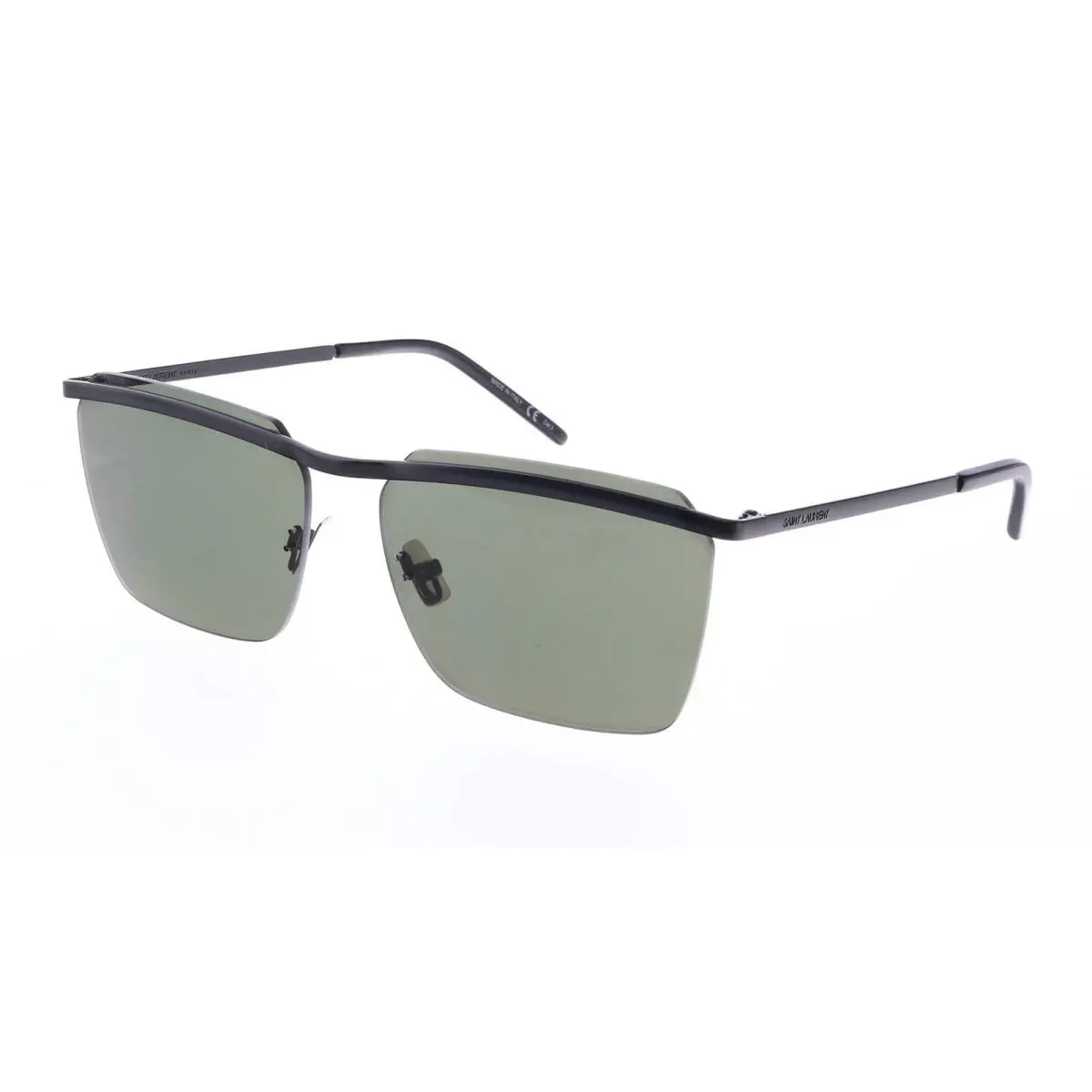 Saint Laurent SL 243-006 Black Rectangle Sunglasses