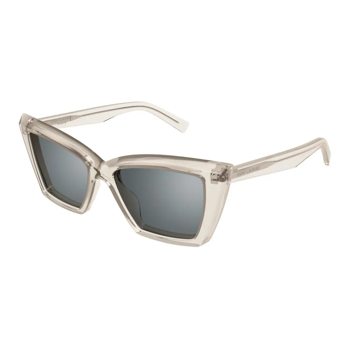 Saint Laurent SL 657 Beige/silver Mirrored 003 Sunglasses