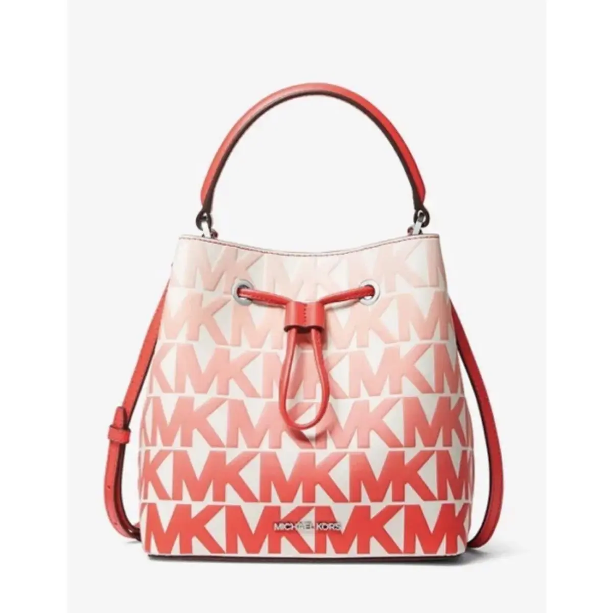 Michael Kors Suri Coral Ombre Bucket Bag -sealed