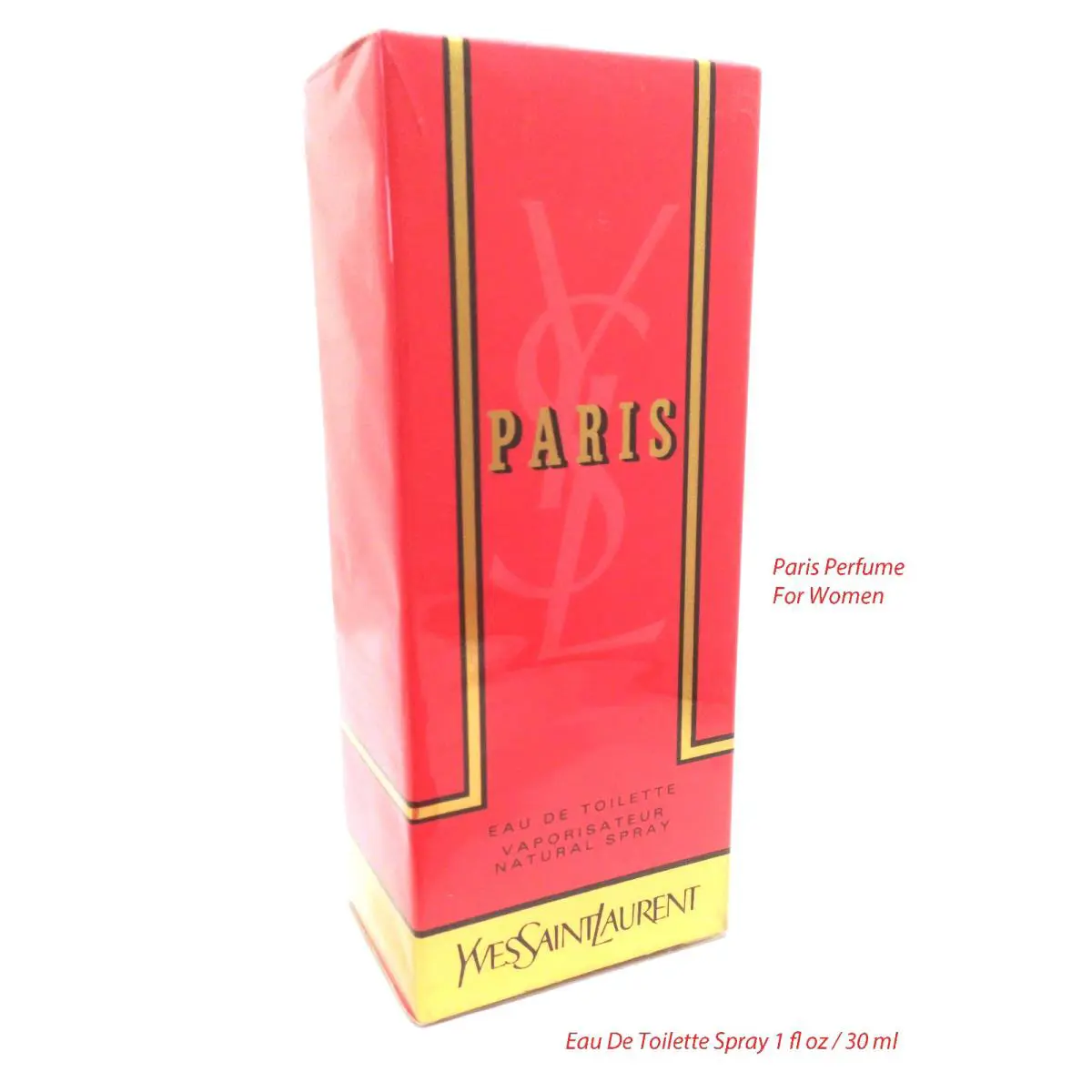 Paris Perfume by Yves Saint Laurent Eau de Toilette Spray 1 oz Box