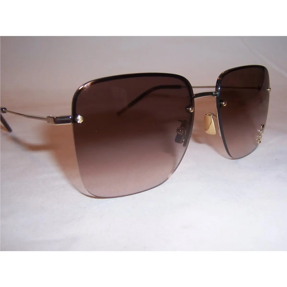 Saint Laurent Sunglasses SL 312M 008 Gold/brown 58mm 312 by Yves Saint Laurent
