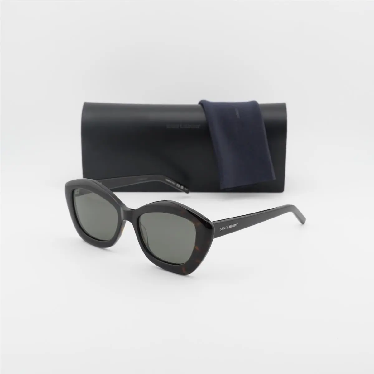 Saint Laurent SL68 002 Havana/grey 54-18-140 Sunglasses by Yves Saint Laurent