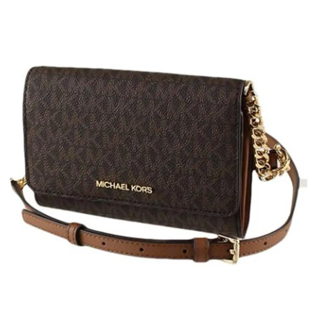 Michael Kors Women`s 35F0GTVC8B Jet Set Travel Medium Multifunction Phone Xbody