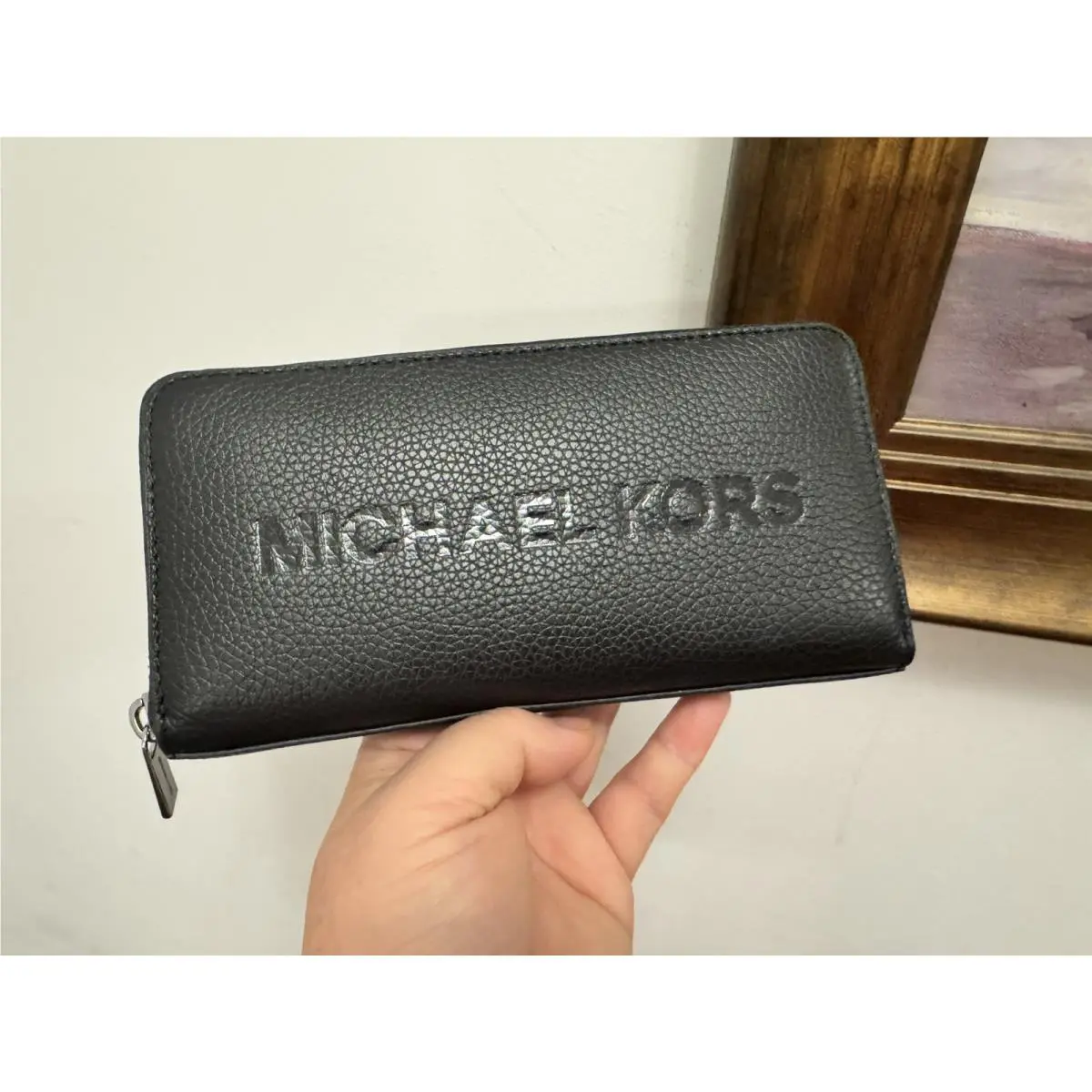 Michael Kors Cooper Tech Zip Around Continental Wallet