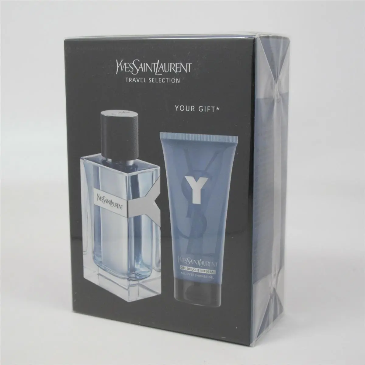 Y For Men  2 Pc Set: 3.3 oz Edt Spray 1.6 oz Shower Gel by Yves Saint Laurent