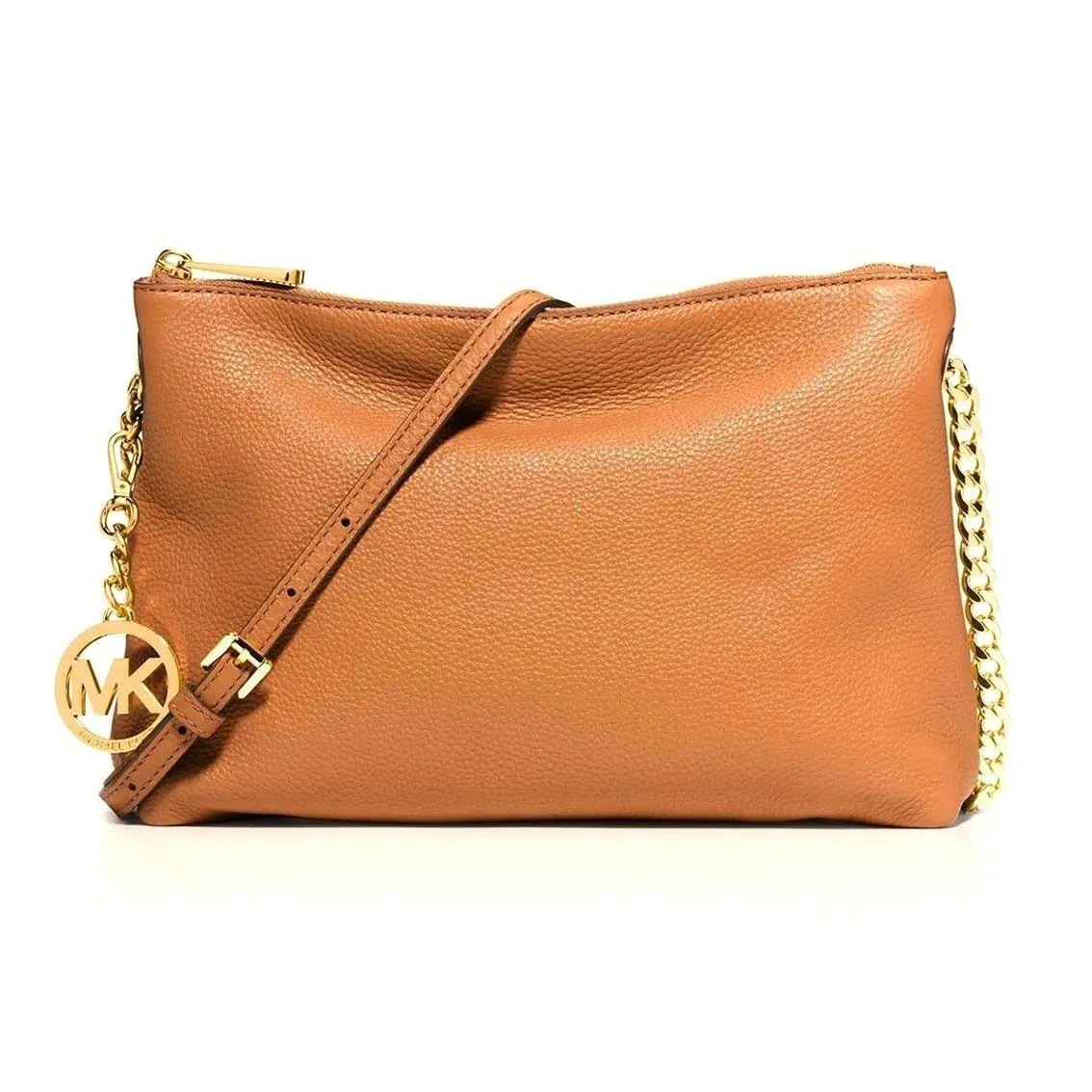 Bowery 30T5GBOL2L Peanut Leather Medium Shoulder Bag by Michael Kors