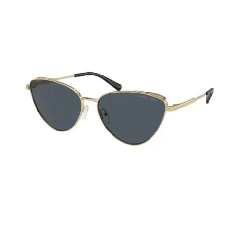 Michael Kors MK1140 10146G Cortez Light Gold Grey Solid 59 mm Women`s Sunglasses