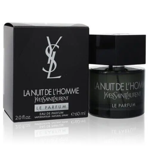 La Nuit De L`homme Le Parfum by Ysl Edp Spray For Men 2.0 oz-60 ml Sealed by Yves Saint Laurent