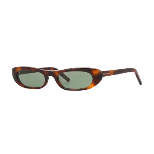 Saint Laurent SL 557 Shade Havana/green 002 Sunglasses - Frame: Havana, Lens: Green