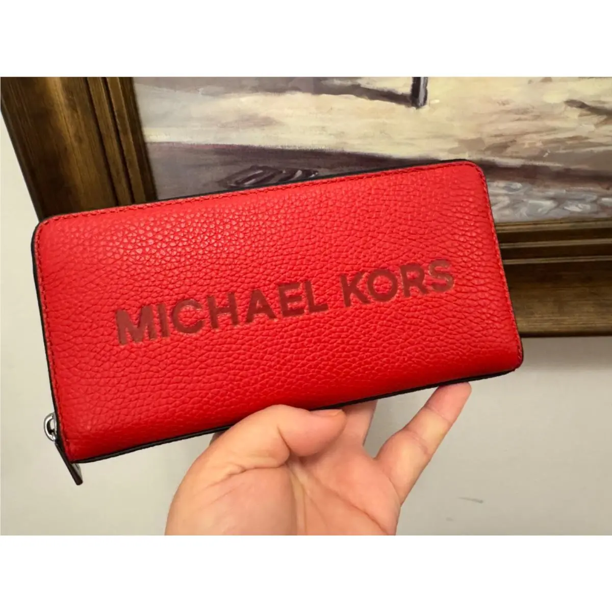 Michael Kors Cooper Tech Zip Around Continental Wallet