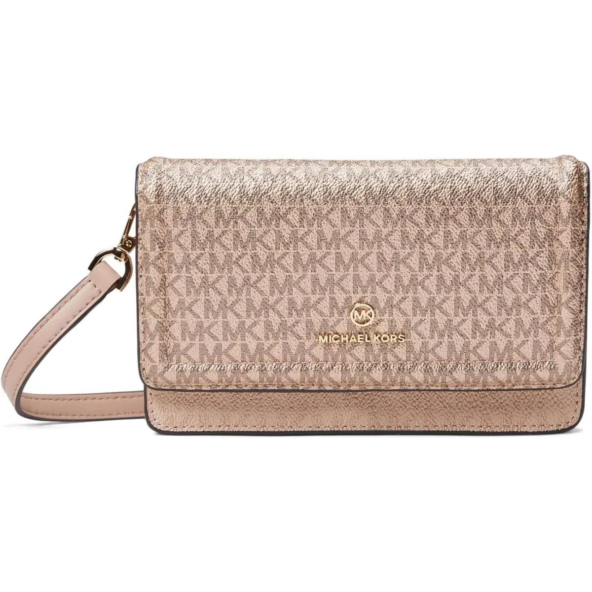 Michael Kors Jet Set Charm Small North/south Chain Phone Crossbody Ballet