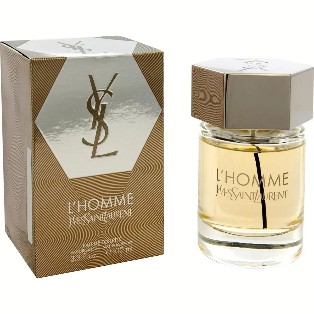 Ysl L`homme  Cologne Men 3.3 3.4 OZ Edt Spray by Yves Saint Laurent
