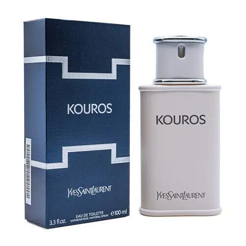 Kouros Yves Saint Laurent Men 3.3 3.4 oz 100 ml Eau De Toilette Spray