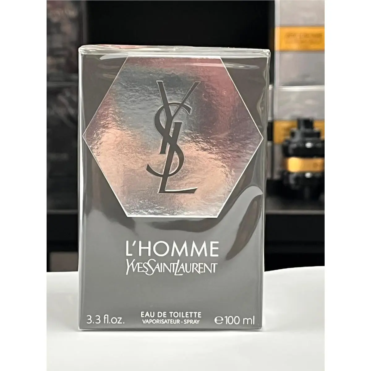 Yves Saint Laurent L`homme Eau de Toilette For Men 3.3 Fl. Oz. / 100ml