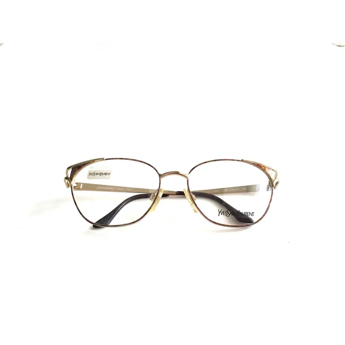 Yves Saint Laurent Eyeglasses 4036 Gold Y158 Size 55mm Frame