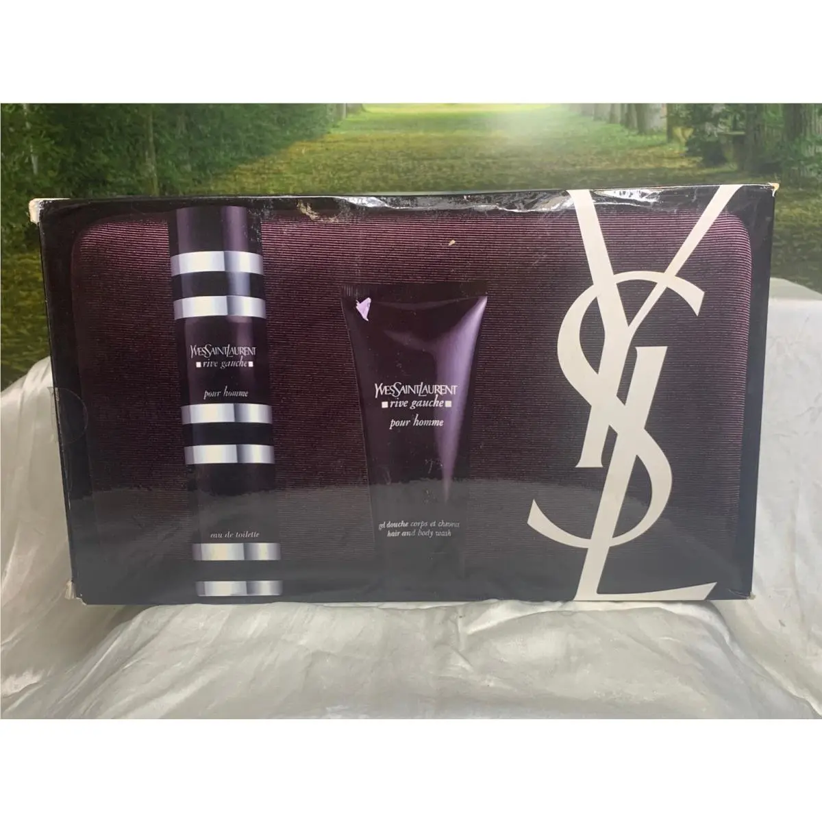 Ysl Rive Gauche 125ml Edt Spray 100ml Hair Body Wash by Yves Saint Laurent