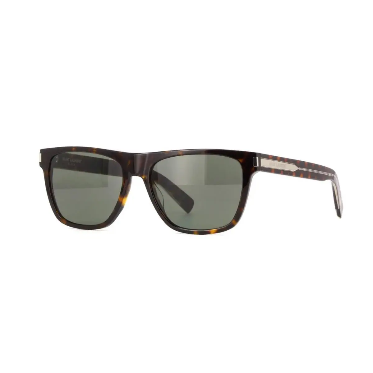 Saint Laurent SL 619 Havana/green Grey 002 Sunglasses - Frame: Havana, Lens: Green Grey