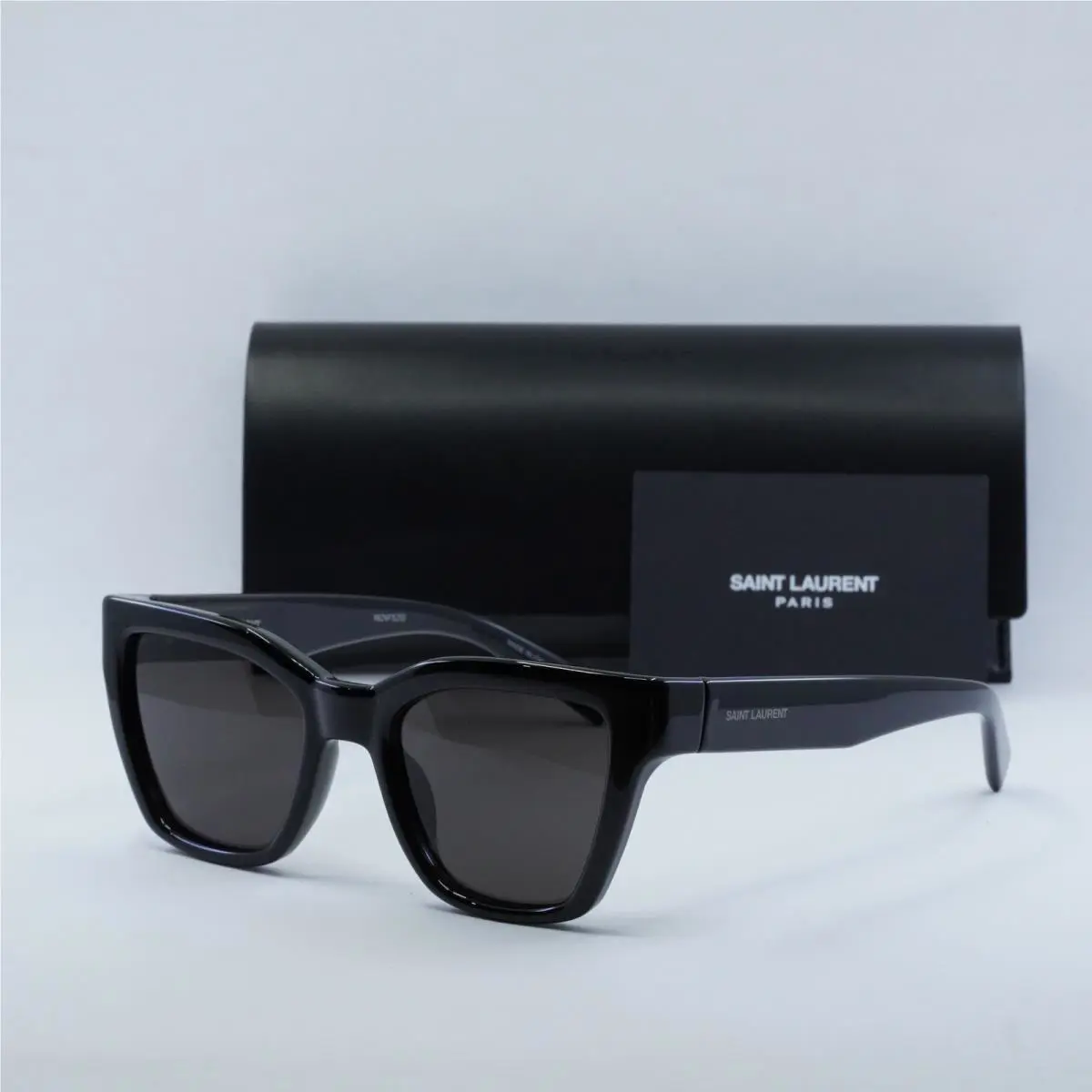 Saint Laurent Black Cat Eye Ladies Sunglasses SL 641 001 52 by Yves Saint Laurent